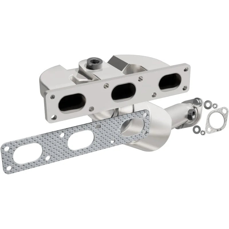 MagnaFlow Direct Fit Catalytic Converter BMW 5 01-03 Rear OEM - Main Product View