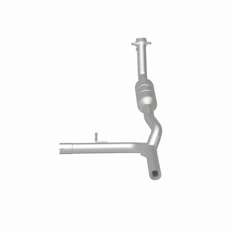 MagnaFlow Direct Fit Converter fits 2007-2008 Ford F-150 4.6L / 2008 Ford F-150 FX2 / 2007-2008 Ford F-150 Stx - Side View