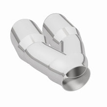 Load image into Gallery viewer, MagnaFlow Double Wall 3in Dual Round Polished Tip 2.25in Inlet - Additional View 5