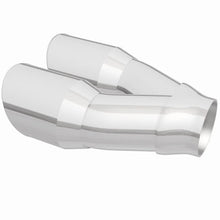 Load image into Gallery viewer, MagnaFlow Double Wall 3in Dual Round Polished Tip 2.25in Inlet - Additional View 6