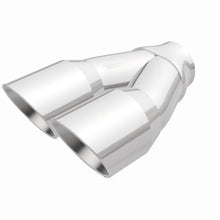 Load image into Gallery viewer, MagnaFlow Double Wall 3in Dual Round Polished Tip 2.25in Inlet - Additional View 7