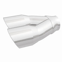 Load image into Gallery viewer, MagnaFlow Double Wall 3in Dual Round Polished Tip 2.25in Inlet - Additional View 10