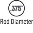 Load image into Gallery viewer, MagnaFlow Hanger .375inch straight 10pk - Additional View 12
