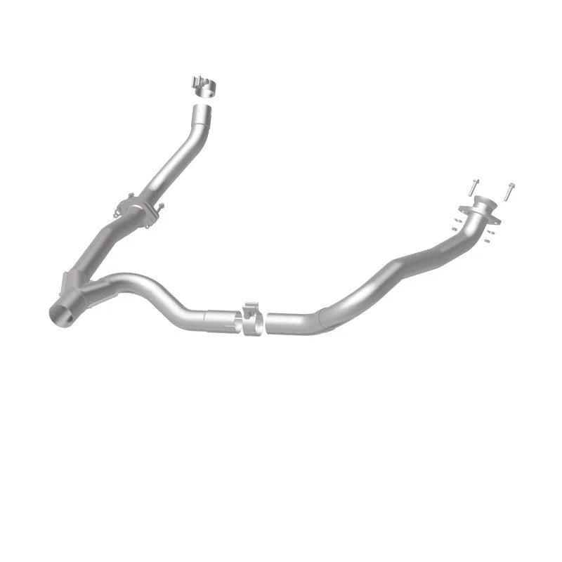 MagnaFlow Loop Delete Y Pipe 12-15 Wrangler 3.6L V6 2in/2.5in - Side View