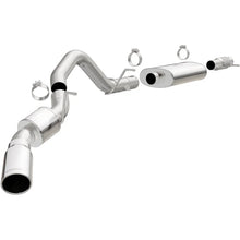 Load image into Gallery viewer, MagnaFlow MF Series SS Cat-Back Exhaust Single Passenger Side Rear Exit 2015 Cadillac Escalade - Side View