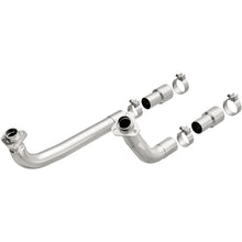 Load image into Gallery viewer, MagnaFlow Mani frontpipes fits 1967-1974 Chevrolet Camaro / Nova S/b V8 - Side View