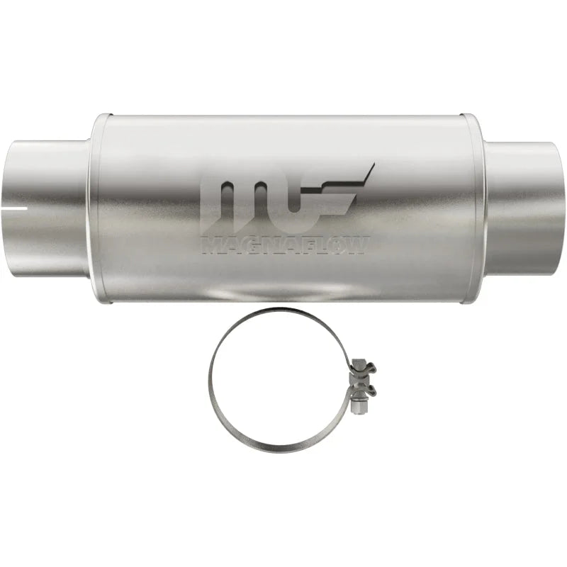 MagnaFlow Muffler Mag DSL SS 7x7x14 5in Inlet 5in Outlet - Main Product View