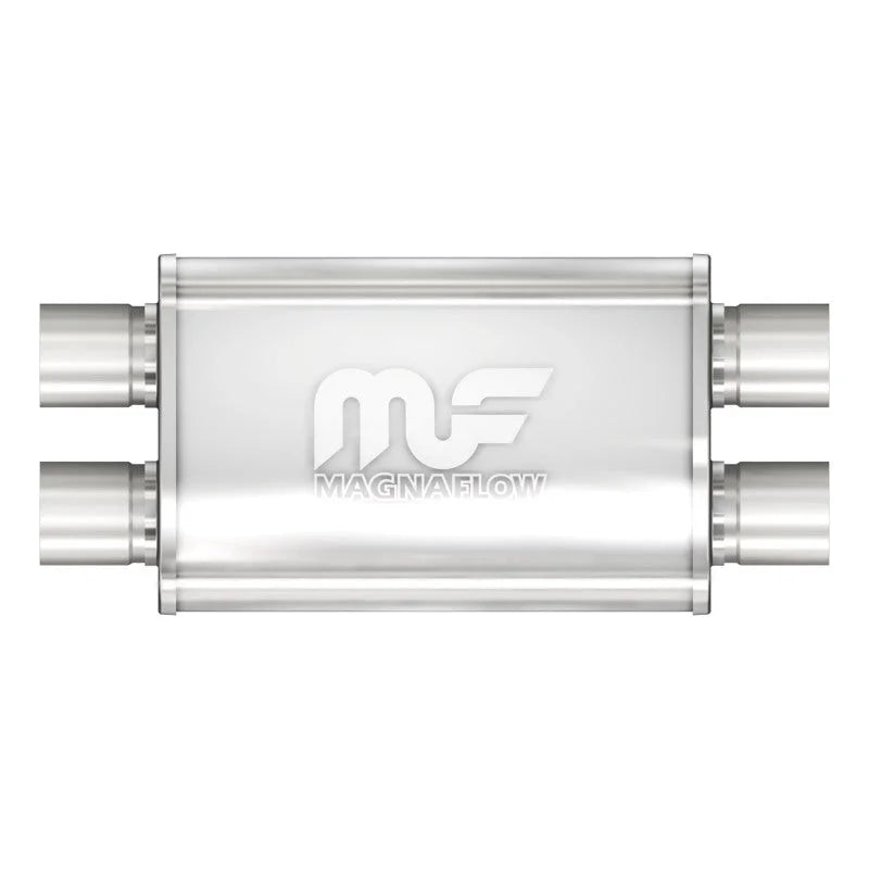 MagnaFlow Muffler Mag SS 14X4X9 2.25 D/D - Side View