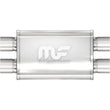 Load image into Gallery viewer, MagnaFlow Muffler Mag SS 14X4X9 2.5 D/D - Side View