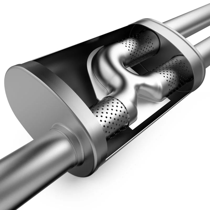 MagnaFlow Muffler Mag SS 18X5X8 2.5X2.25/2.25 - Additional View 9