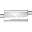 Load image into Gallery viewer, MagnaFlow Muffler Mag SS 22X5X11 3 C/O - Side View