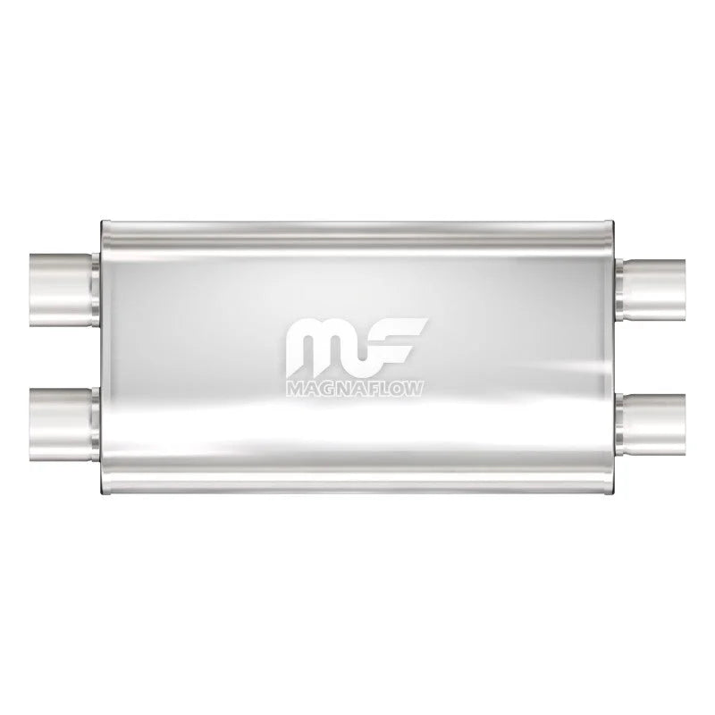 MagnaFlow Muffler Mag SS 22X5X11 3 D/D - Side View
