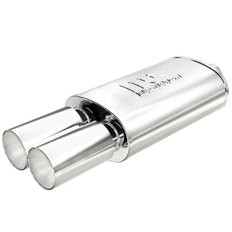 MagnaFlow Muffler W/Tip Mag SS 14X5X8 2.25/3. - Main Product View