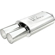 Load image into Gallery viewer, MagnaFlow Muffler W/Tip Mag SS 14X5X8 2.25/3. - Side View