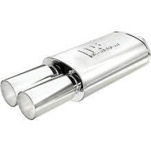 Load image into Gallery viewer, MagnaFlow Muffler W/Tip Mag SS 14X5X8 2.25/3. - Side View