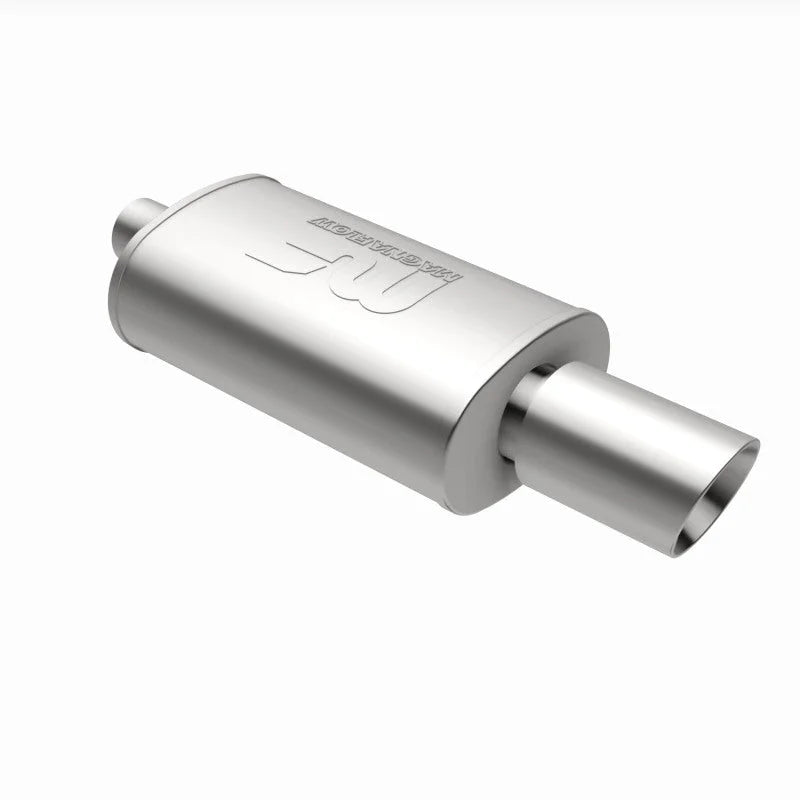 MagnaFlow Muffler W/Tip Mag SS 14X5X8 2.25/4. - Additional View 7