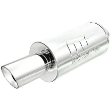 Load image into Gallery viewer, MagnaFlow Muffler W/Tip Mag SS 14X7X7 2.25/4. - Side View
