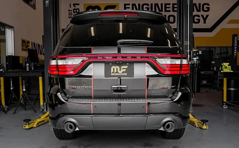 MagnaFlow 18-23 Dodge Durange NEO Series Cat-Back Exhaust - Installation View
