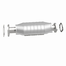 Load image into Gallery viewer, MagnaFlow Nissan Direct-Fit Catalytic Converter - Installation View