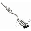 Load image into Gallery viewer, MagnaFlow SPEQ Series Cat-Back Exhaust System w/ Black Chrome Tips fits 2024-2025 Acura Integra Type S - Additional View 8