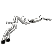 Load image into Gallery viewer, MagnaFlow SS Catback Exhaust Dual Same Side Exit w/ 3.5in SS Tips fits 2011-2014 Ford F-150 3.7L / 5.0L / 6.2L - Main Prod...