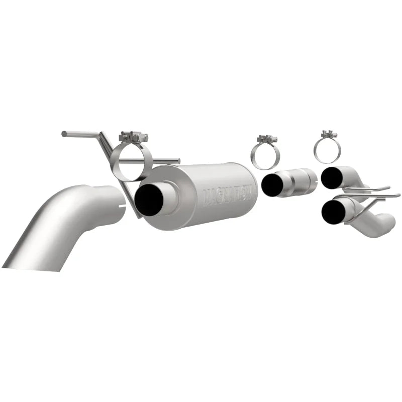MagnaFlow SYS C/B 04-10 F-150 CC/EC 4.6/5.4 - Side View