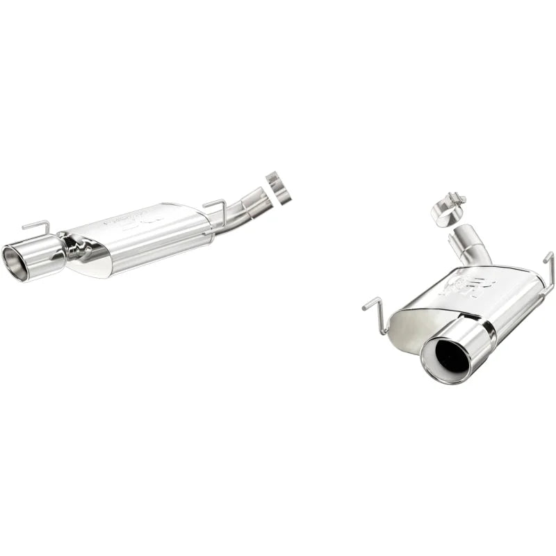 MagnaFlow SYS C/B 05-09 Mustang GT 4.6L A/B - Side View