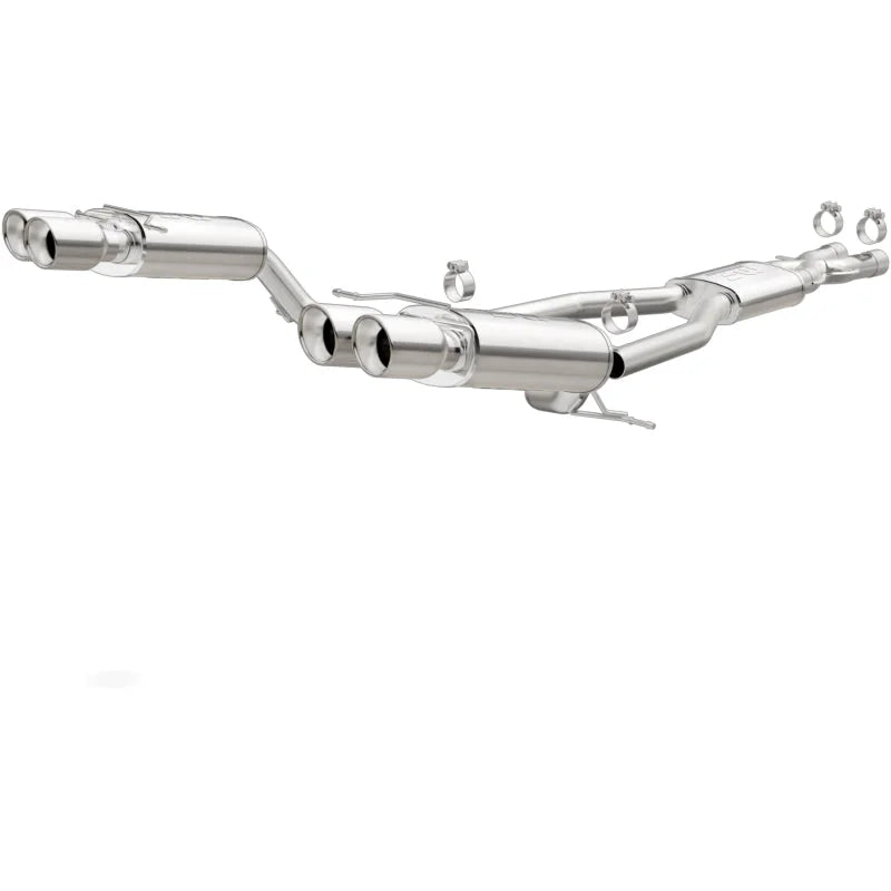MagnaFlow SYS C/B 06-08 BMW M5 5.0L - Side View