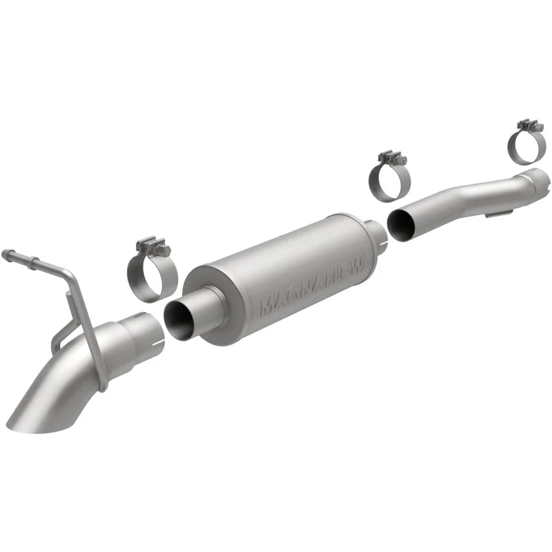 MagnaFlow SYS C/B 07-10 Jeep Wrangler 3.8L - Side View
