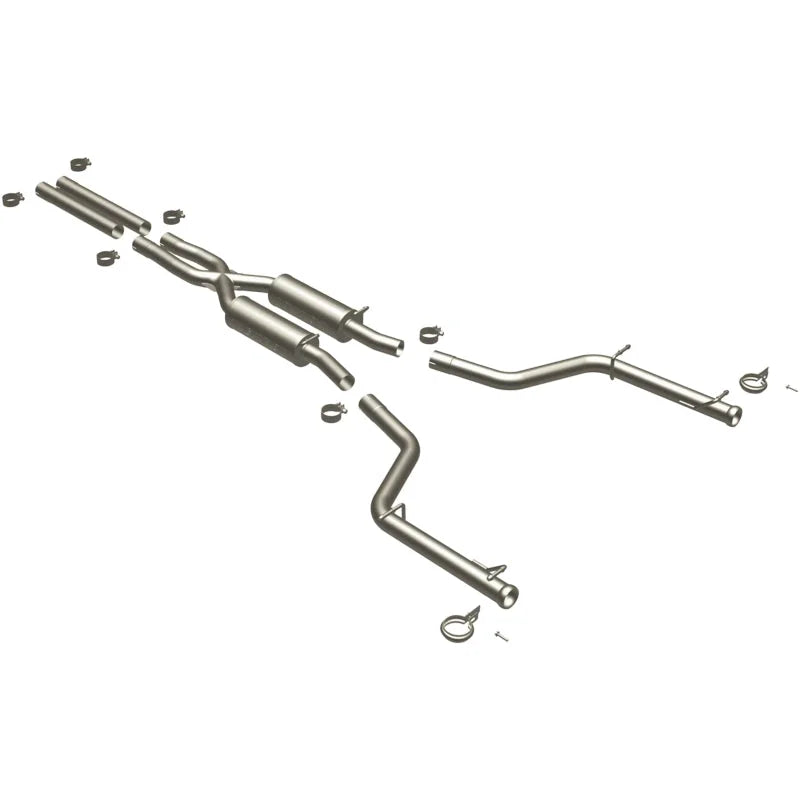 MagnaFlow SYS C/B 09 Challenger R/T Comp. OEM - Side View