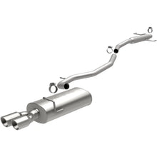 Load image into Gallery viewer, MagnaFlow SYS C/B 10-12 Ford Fusion L4 2.5L Dual Rear Exit - Side View