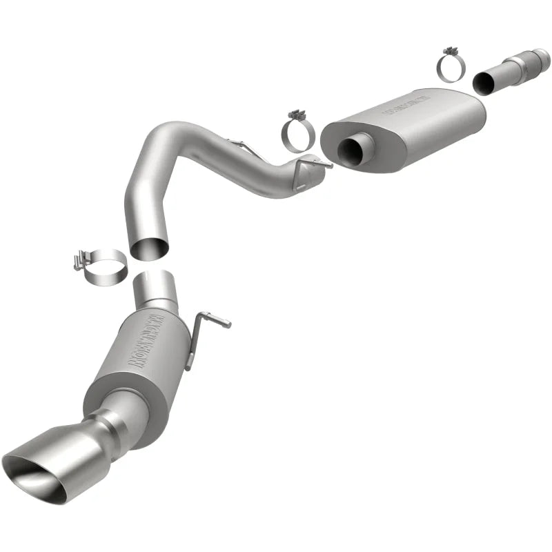 MagnaFlow SYS C/B 11-12 Cadillac Escalade V8 6.2L Single Straight P/S Rear Exit - Main Product View