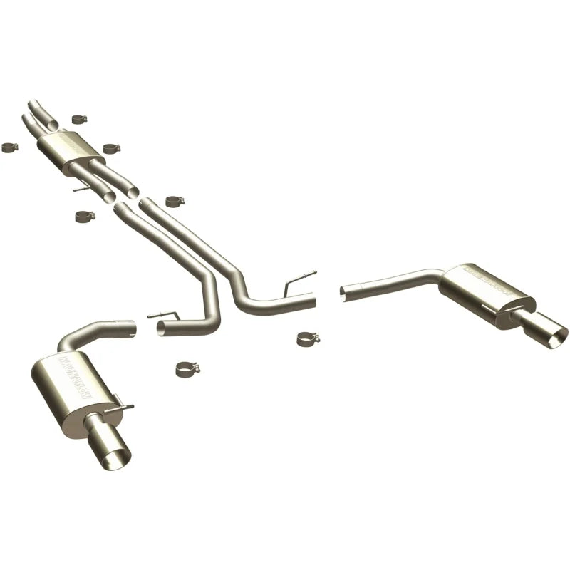 MagnaFlow SYS C/B 2010 Ford Taurus SHO 3.5L T - Side View