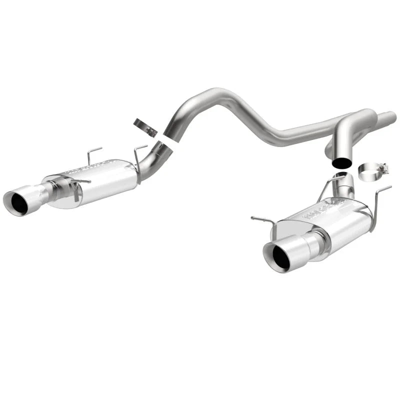 MagnaFlow SYS C/B 2011 Ford Mustang 5.0L - Side View