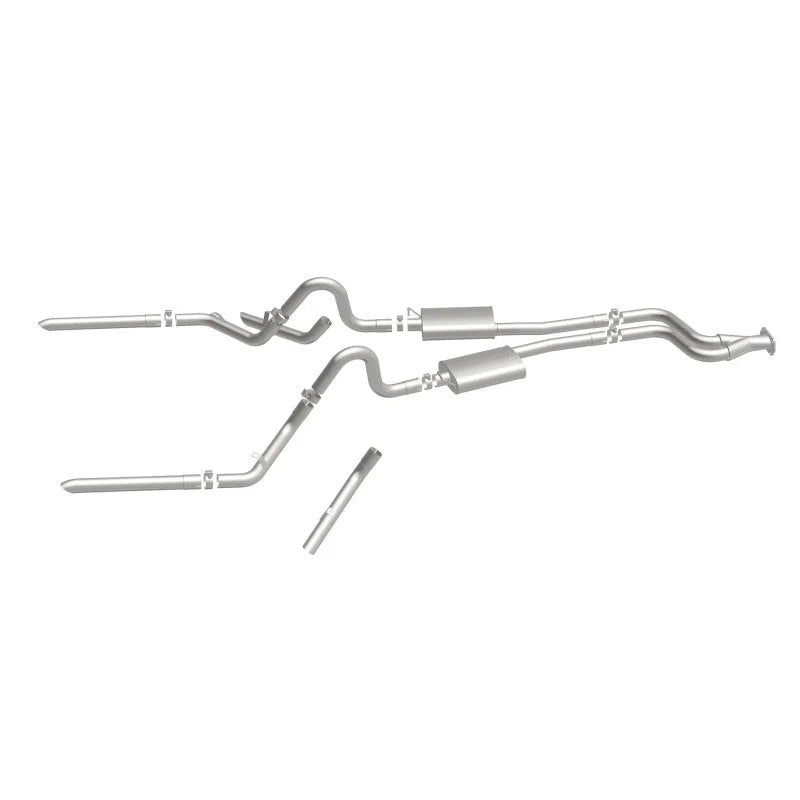 MagnaFlow SYS C/B 84-87 Buick Regal V6 3.8L Turbocharged SS 2.5in Street Series Dual Split Rear Exit - Additional View 11