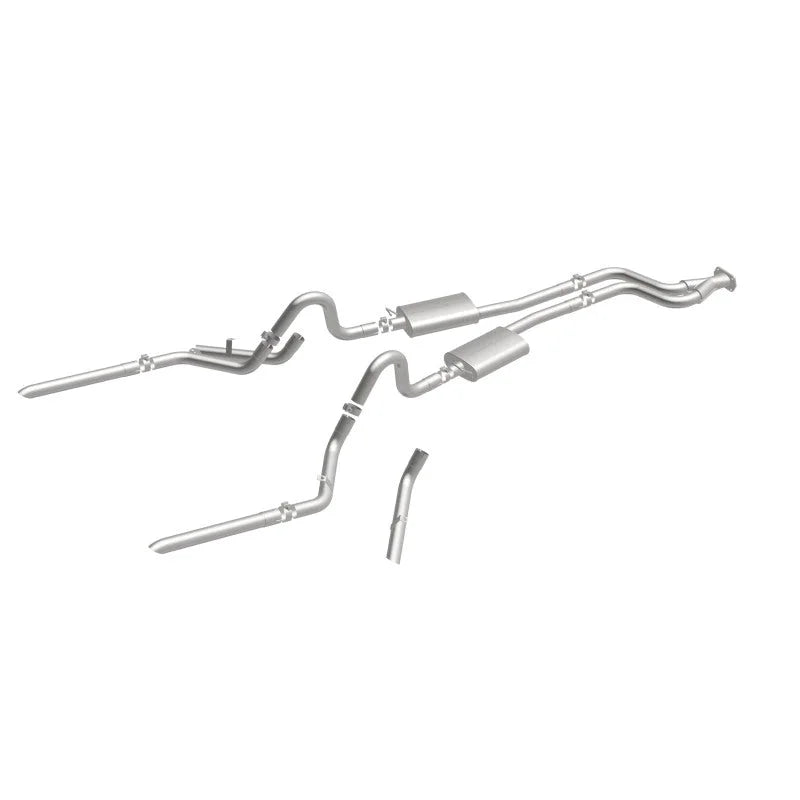 MagnaFlow SYS C/B 84-87 Buick Regal V6 3.8L Turbocharged SS 2.5in Street Series Dual Split Rear Exit - Additional View 12