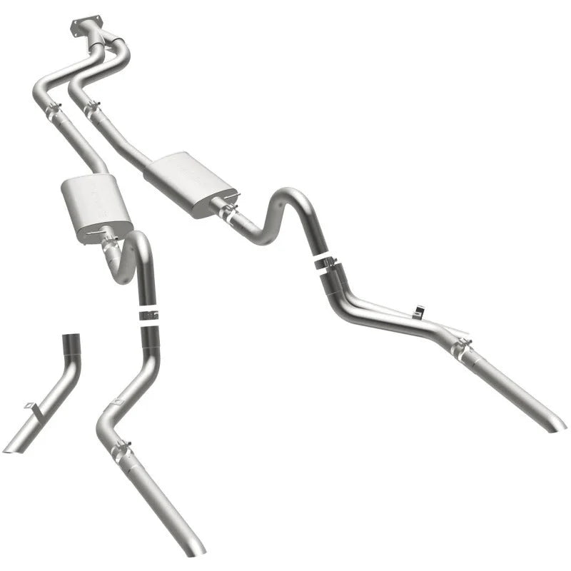 MagnaFlow SYS C/B 84-87 Buick Regal V6 3.8L Turbocharged SS 2.5in Street Series Dual Split Rear Exit - Additional View 14