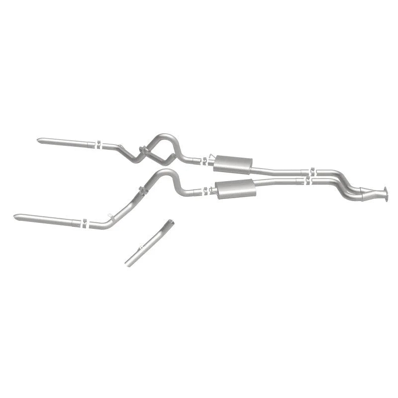 MagnaFlow SYS C/B 84-87 Buick Regal V6 3.8L Turbocharged SS 2.5in Street Series Dual Split Rear Exit - Additional View 15