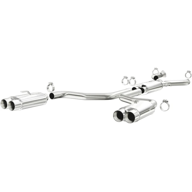 MagnaFlow SYS C/B 92-96 Chevy Corvette 350 - Side View