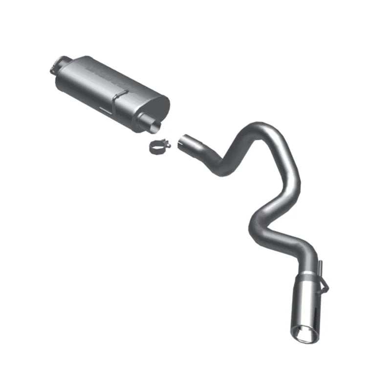 MagnaFlow SYS C/B 94-97 LR Defender 90 V-8 - Side View