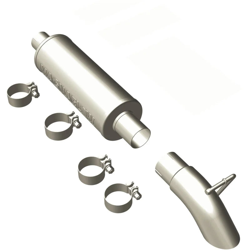 MagnaFlow SYS C/B 97-99 Jeep Wrangler 2.5/4.0 - Side View
