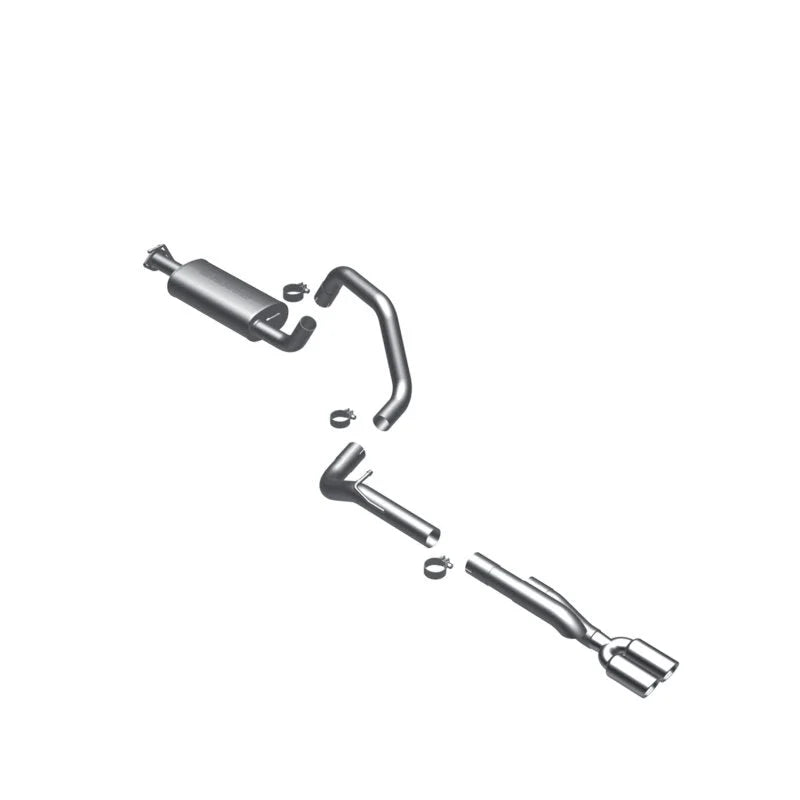 MagnaFlow SYS C/B 99-04 LR Discovery 4.0/4.6 - Side View