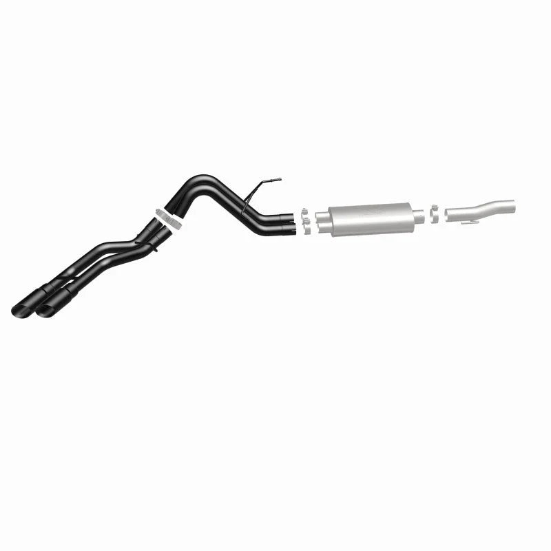 MagnaFlow SYS Cat-Back 10-14 Ford Raptor 6.2L V8 2.5/3in Black Dual Same Side Exit Rear 3.5 Tips - Additional View 15
