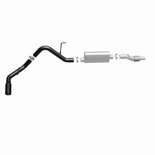 Load image into Gallery viewer, MagnaFlow SYS Cat-Back 11-14 Ford F-150 3.5L V6 EcoBoost 3in Black Single Side Exit Rear 3 Tip - Additional View 6