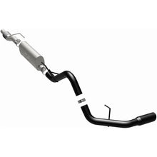 Load image into Gallery viewer, MagnaFlow SYS Cat-Back 11-14 Ford F-150 3.5L V6 EcoBoost 3in Black Single Side Exit Rear 3 Tip - Additional View 13