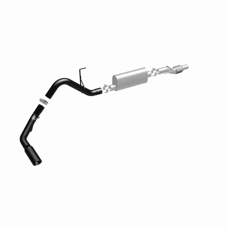 MagnaFlow SYS Cat-Back 11-14 Ford F-150 3.5L V6 EcoBoost 3in Black Single Side Exit Rear 3 Tip - Additional View 15