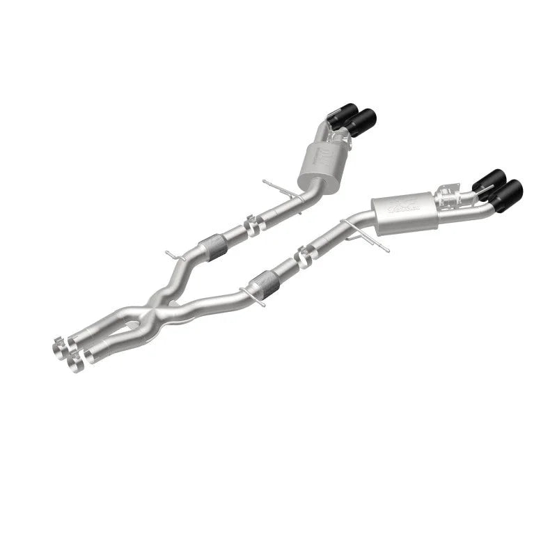 MagnaFlow SYS Cat-Back 2015-2017 Cadillac CTS-V 6.2L Quad 4in Carbon Fiber Tips - Additional View 6