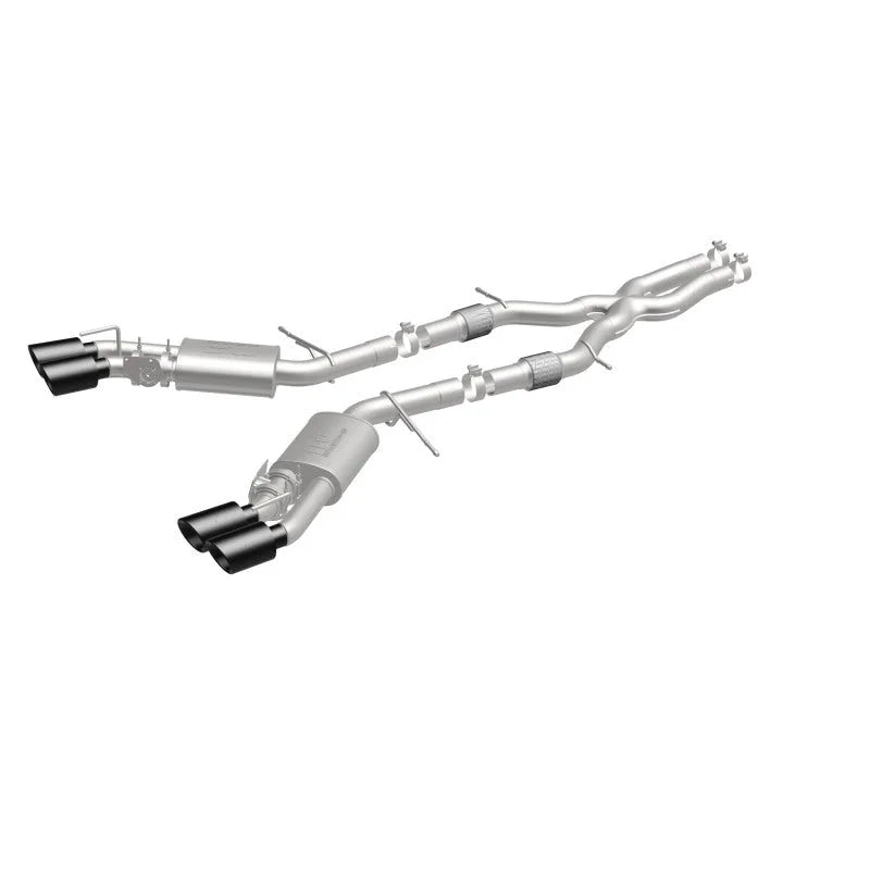 MagnaFlow SYS Cat-Back 2015-2017 Cadillac CTS-V 6.2L Quad 4in Carbon Fiber Tips - Additional View 8