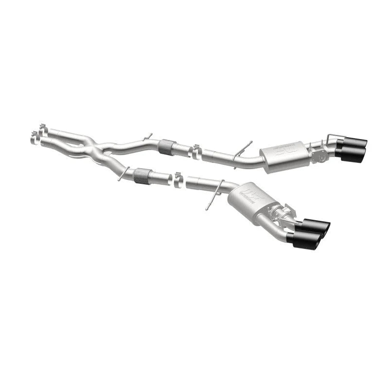 MagnaFlow SYS Cat-Back 2015-2017 Cadillac CTS-V 6.2L Quad 4in Carbon Fiber Tips - Additional View 11