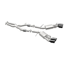 Load image into Gallery viewer, MagnaFlow SYS Cat-Back 2015-2017 Cadillac CTS-V 6.2L Quad 4in Carbon Fiber Tips - Additional View 11